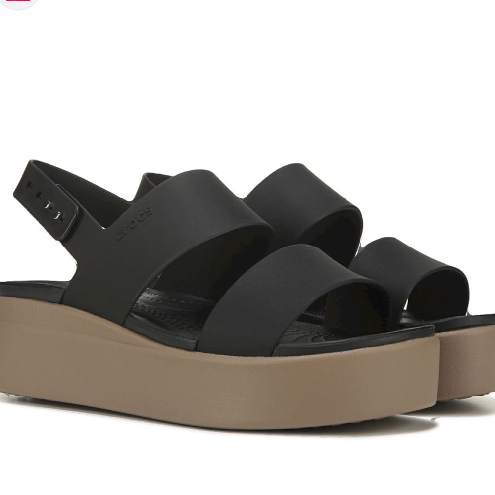 CROCS Brooklyn Platform Sandal Black